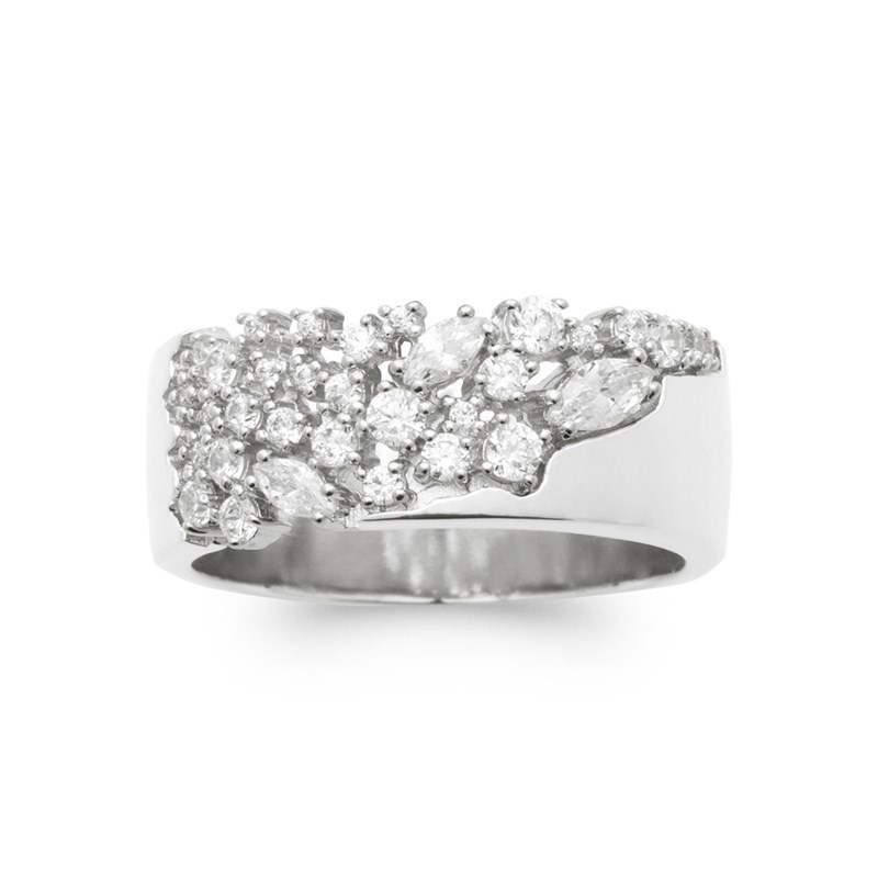 Bague Femme - Argent 925 - Oxyde de zirconium