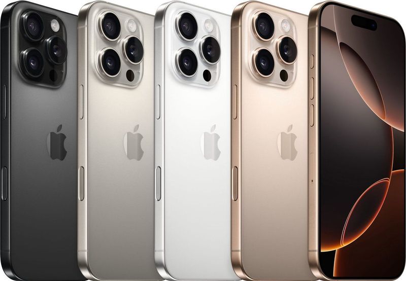 Apple - iPhone 16 Pro Max - Mobiele Telefoon - Zwart Titanium - 1 TB