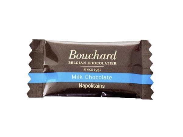 Chokolade Bouchard lys - 5g flowpakket (1kg)