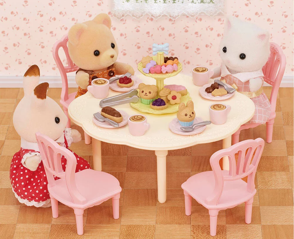 LA TABLE DU GOUTER - SYLVANIAN MEUBLES ET ACCESSOIRES