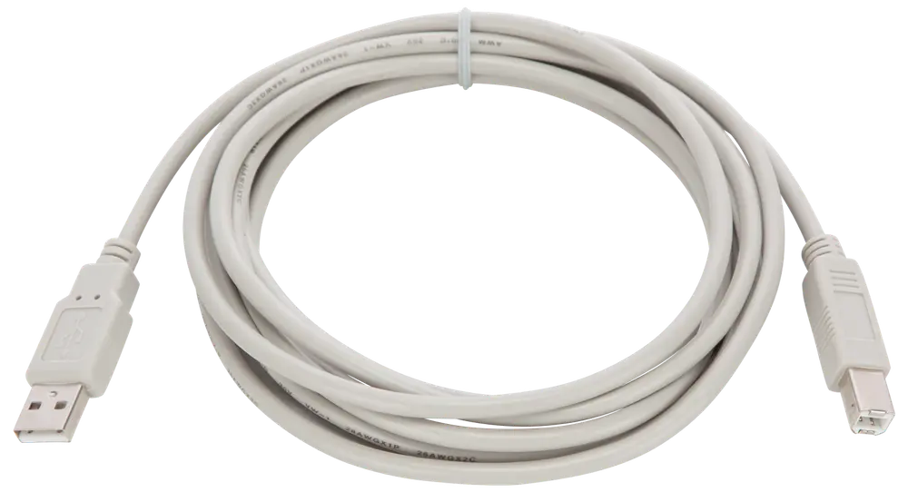 VANDENBERG USB 2.0 AB kabel 3 meter