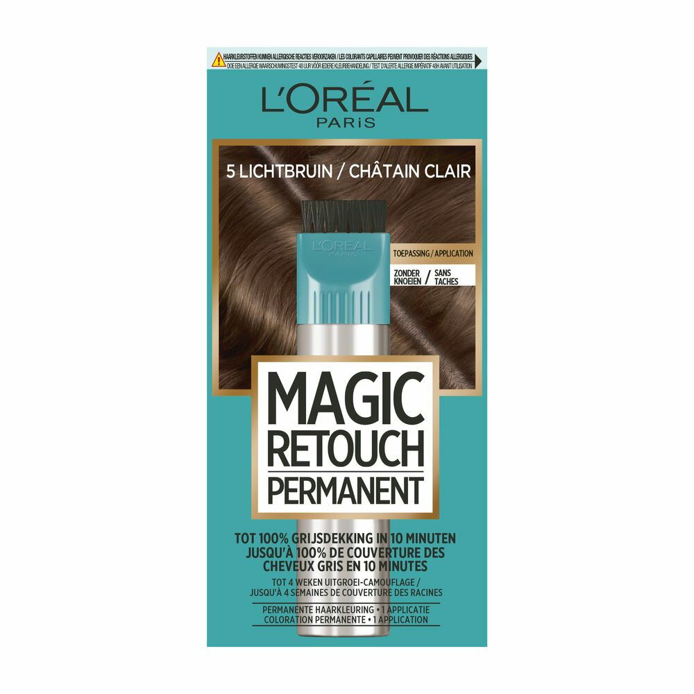 L'Oréal Magic Retouch Permanent 5 Lichtbruin95 gr