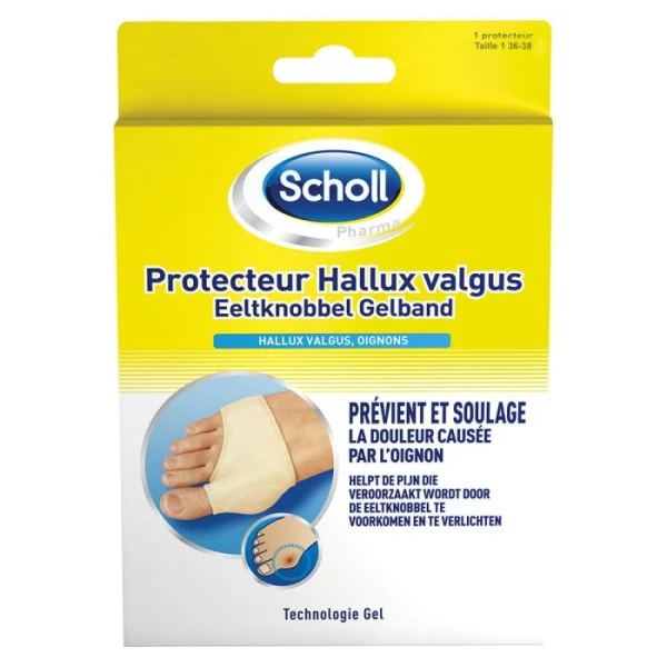 Protecteur Hallux Valgus T1 36-38 - 1 protecteur