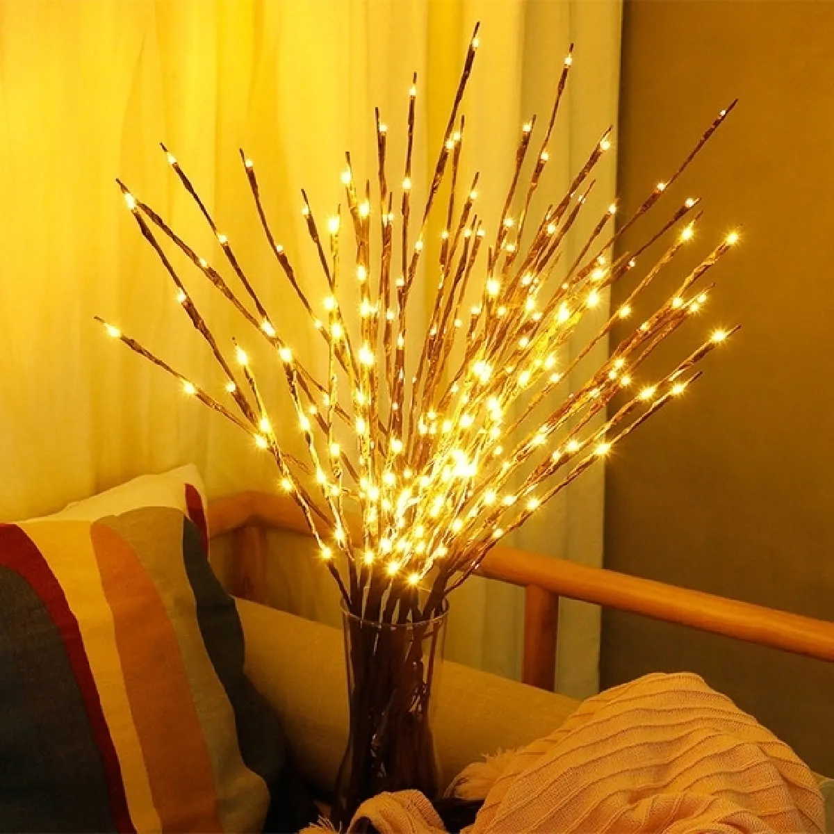 Wewoo Guirlande Saule 77cm