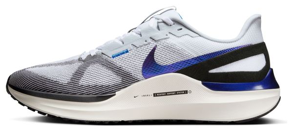 Chaussures Running Nike Structure 25 Blanc/Bleu/Noir Homme