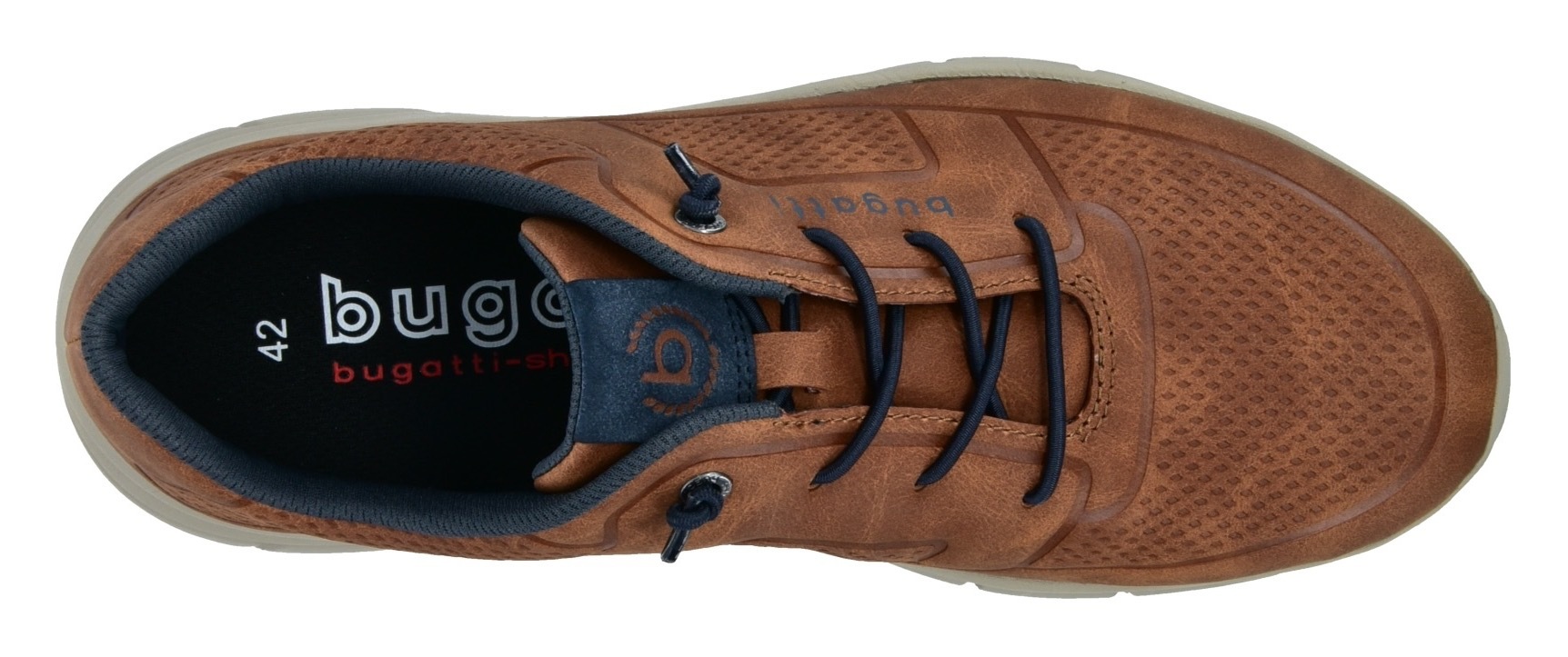 bugatti Slip-On Sneaker  Sneaker, Schlupfschuh, Freizeitschuh mit Logoverzierung