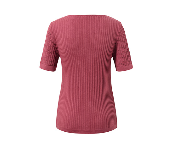 Strick-Shirt, beere