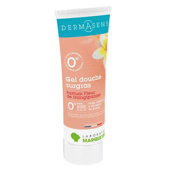 Gel de Banho Extra-Rico Dermasens Flor de Frangipani 200ml