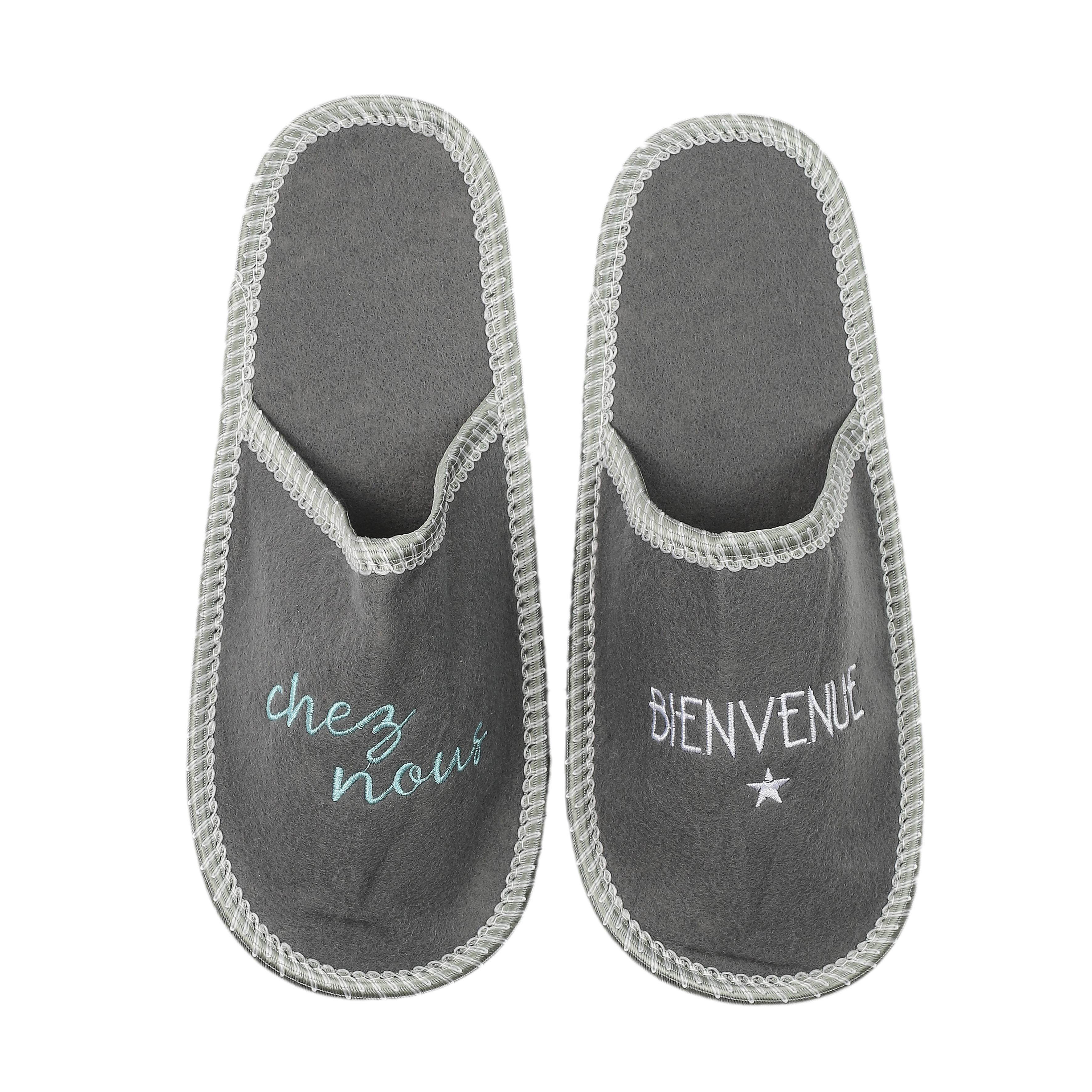 PORTE CHAUSSONS INVITES AVEC 4 PAIRES FAMILLE