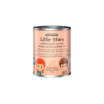 Rustoleum Little Stars Luchtzuiverende Muurverf Pompoenkoets 125ml Tester