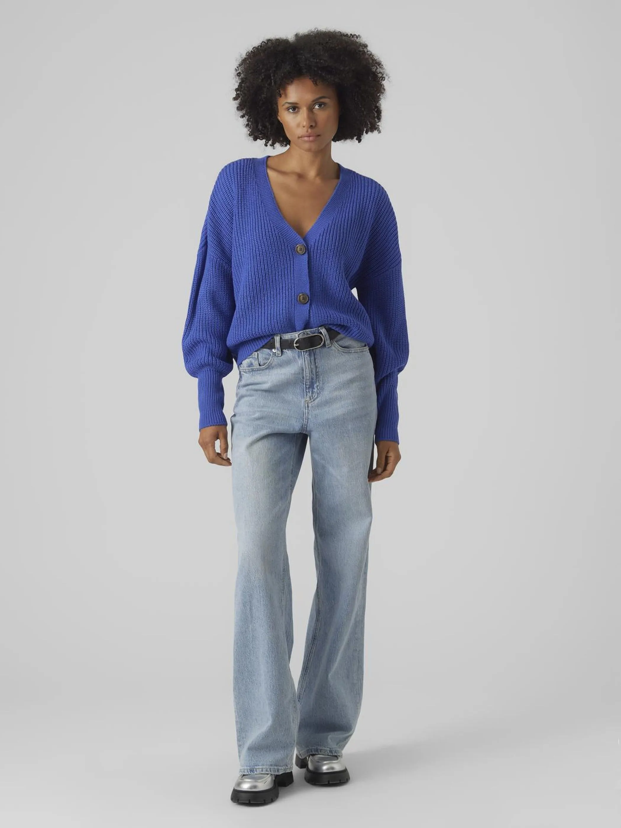 Vero Moda VMLEA LS V-NECK CUFF Cardigan