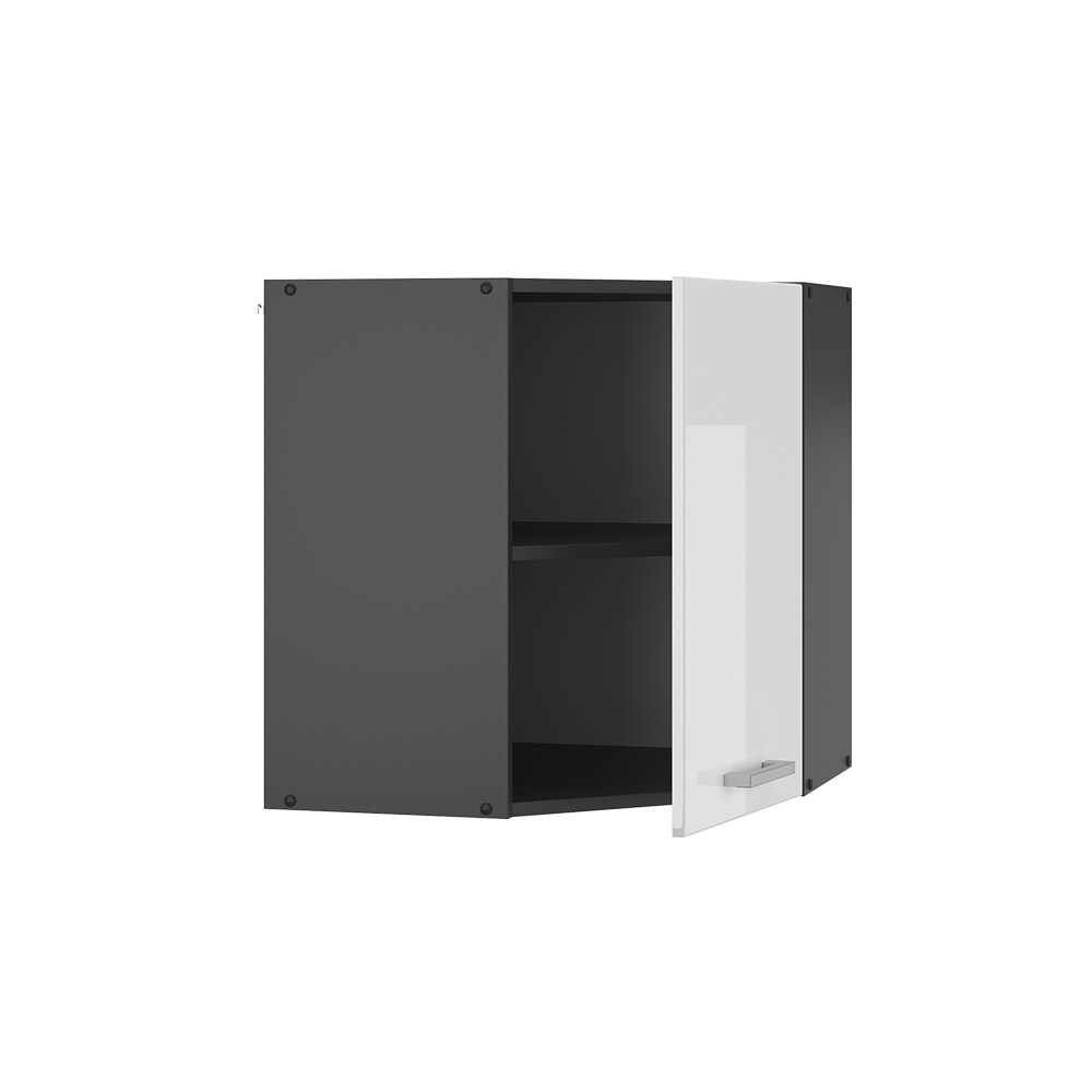 VICCO Küchenschrank Hängeschrank Eckhängeschrank 57 cm R-Line Anthrazit