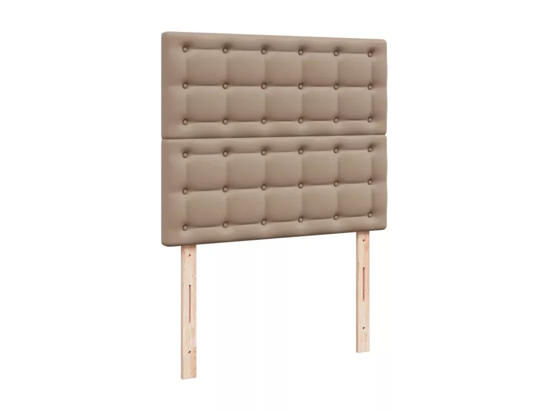 Sommier tapissier avec matelas Cappuccino 120x200 cm