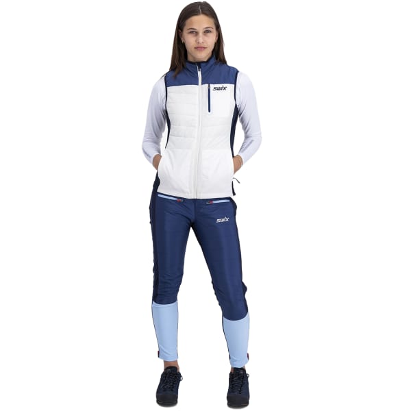 Veste ski de fond SWIX HORIZON PRIMALOFT VEST W SNOW WHITE