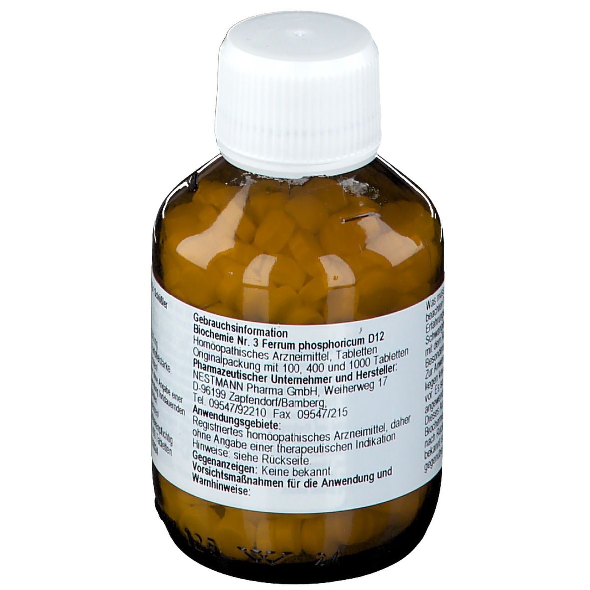 Biochemie 3 Ferrum phosphoricum D12 Tabletten