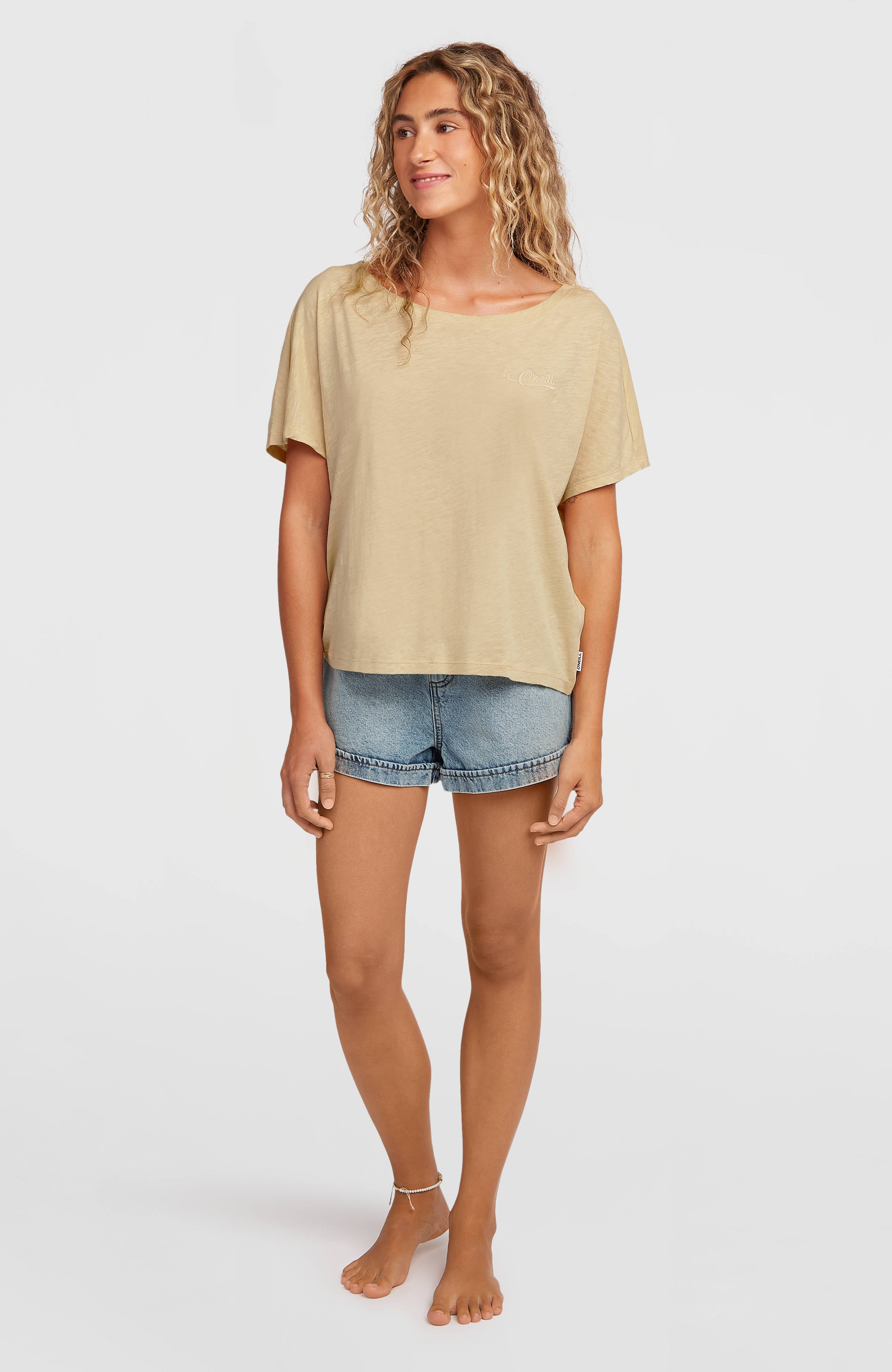Essentials O'Neill Script Scoop Neck T-shirt