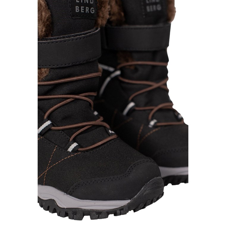Lindberg Arctic Snow Boot, High Black/Brown