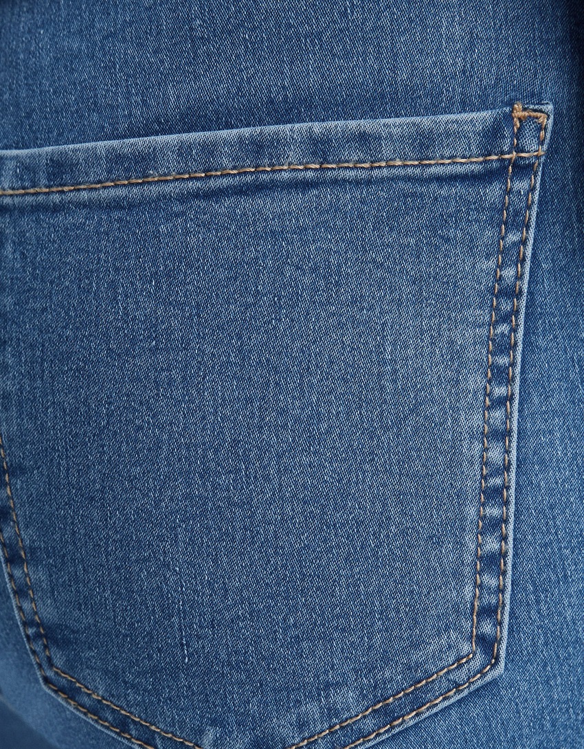 Calças legging jeans de cintura super alta