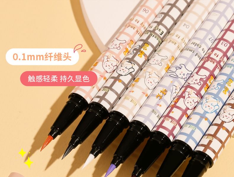 xixi - Slanke vloeibare eyeliner - 1-4