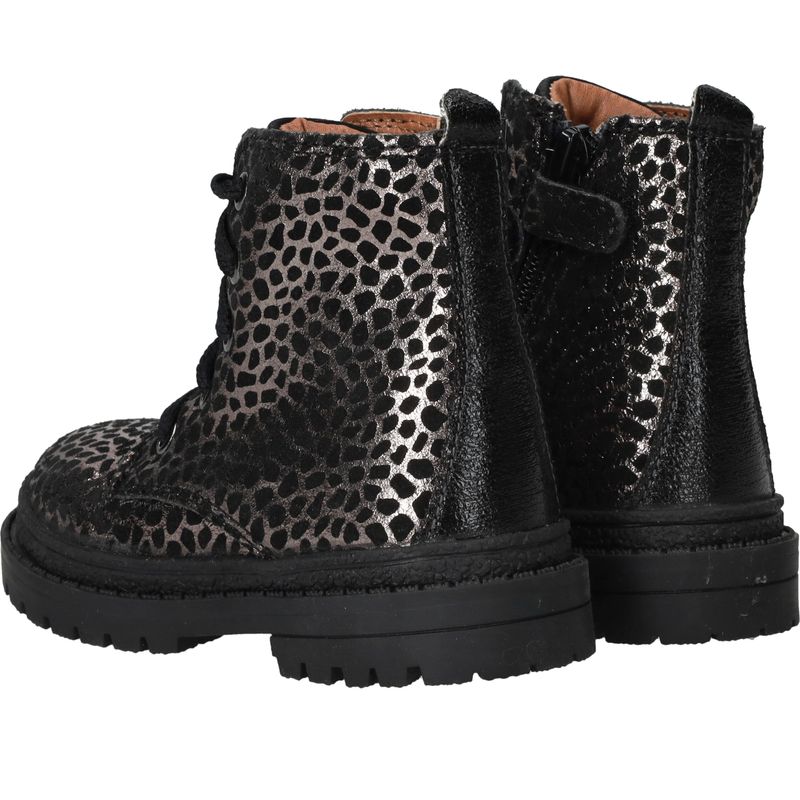 IK-KE Veterboots Zwart Meisjes