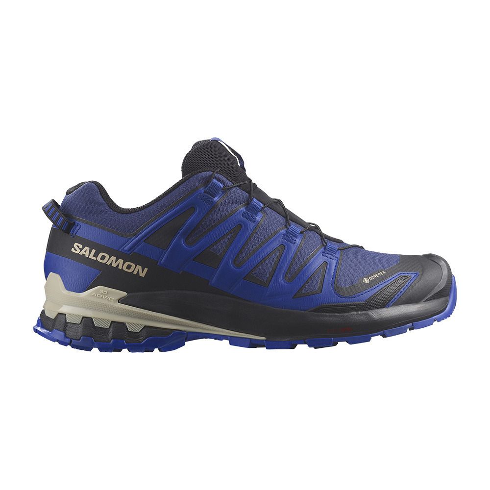 Salomon XA PRO 3D V9 GTX - Chaussures trail Homme blue print/surf the web/lapis blue