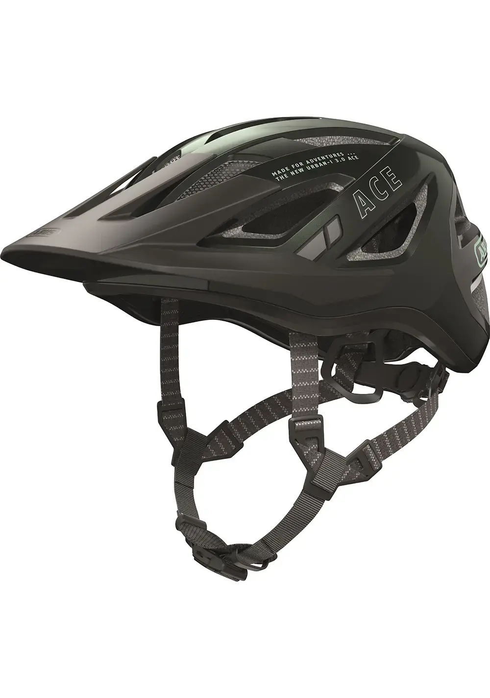 Abus Urban-I 3.0 ACE Fietshelm Mosgroen