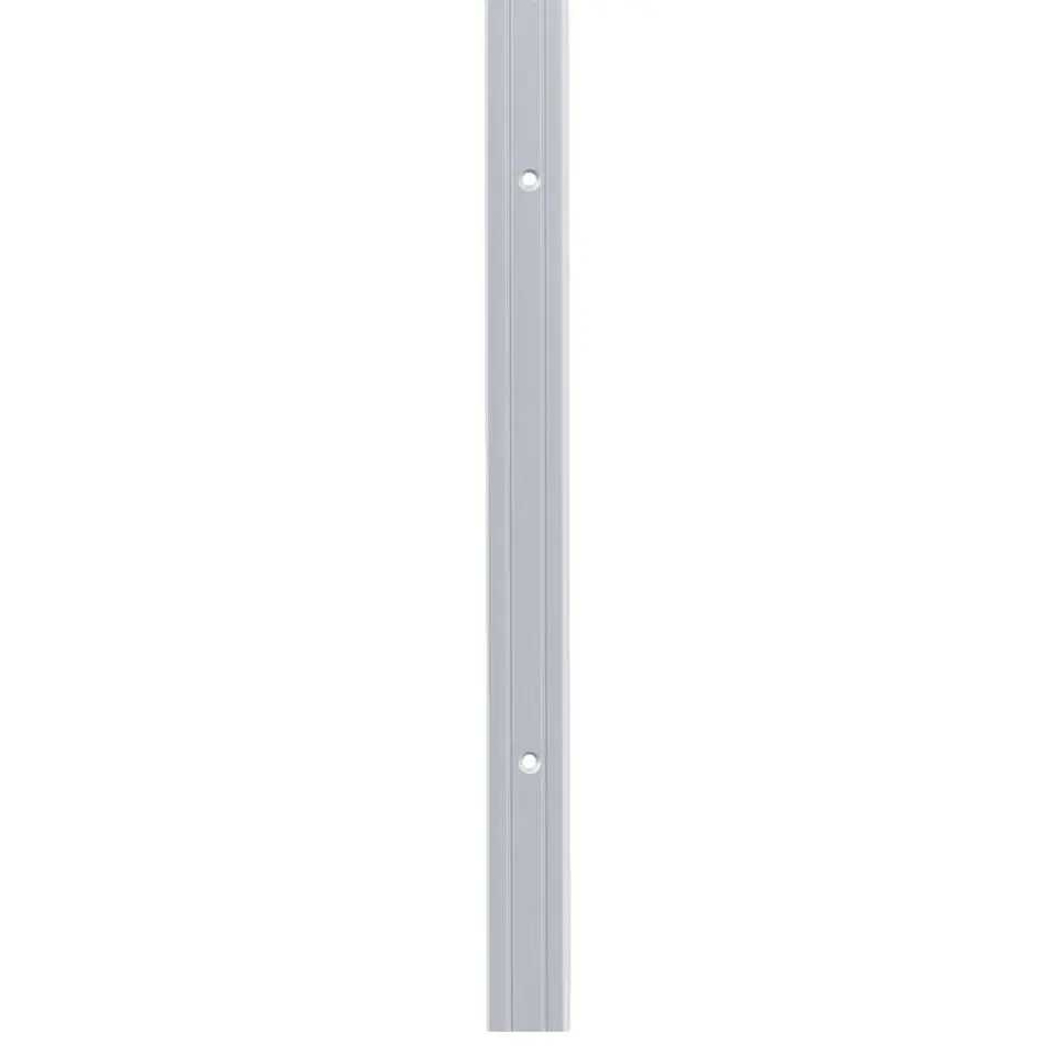 Hoekprofiel 24,5x10 mm - grijs - 100 cm