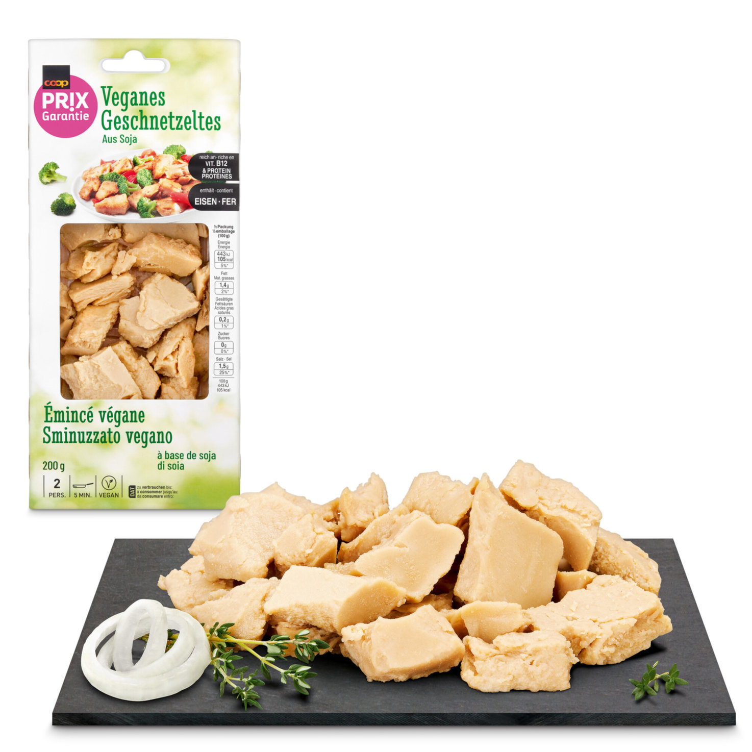 Prix Garantie veganes Geschnetzeltes -