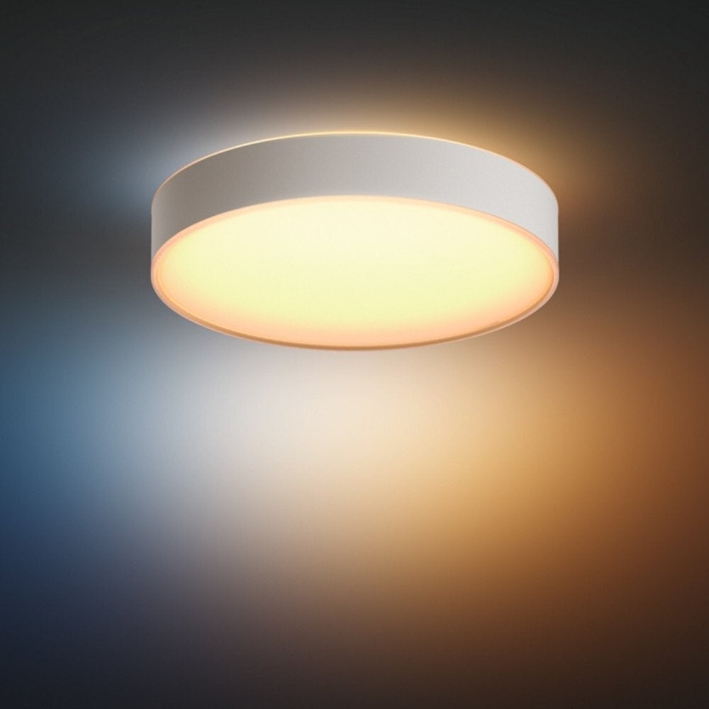 Philips Hue Bluetooth White Ambiance LED-plafondlamp Enrave in wit 33,5W 4300lm