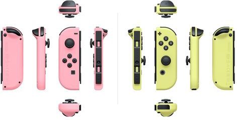 Nintendo Switch Joy-Con Controller paar - Pastel Roze en Geel