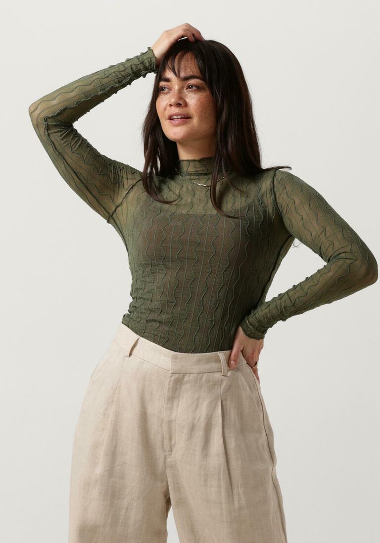 ENVII groene envii top ensofie ls t-n tee 6958