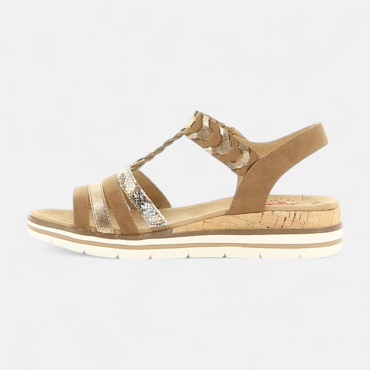 Sandales Femme cognac