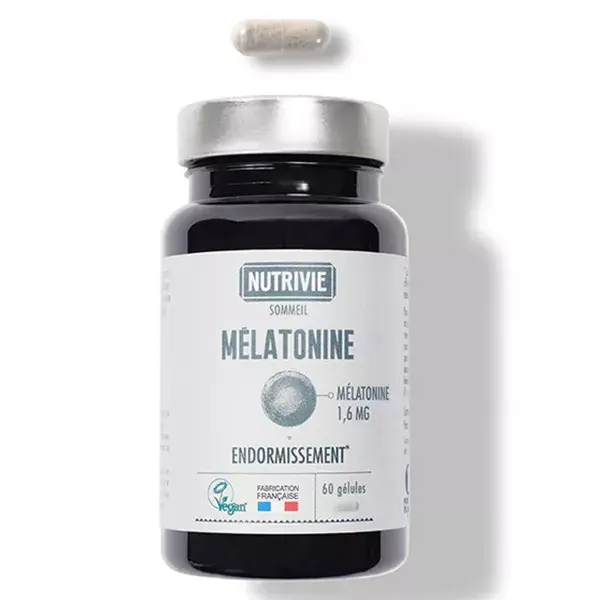 Nutrivie Melatonina 1,6mg 60 cápsulas