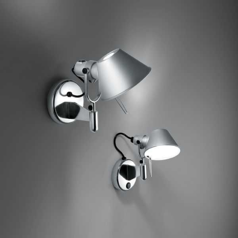 Artemide Tolomeo Micro Faretto wandlamp LED niet dimbaar 3000K