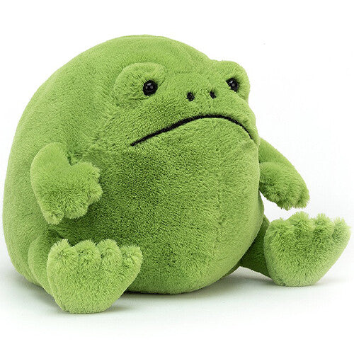 Jellycat knuffelkikker ricky - 13 cm
