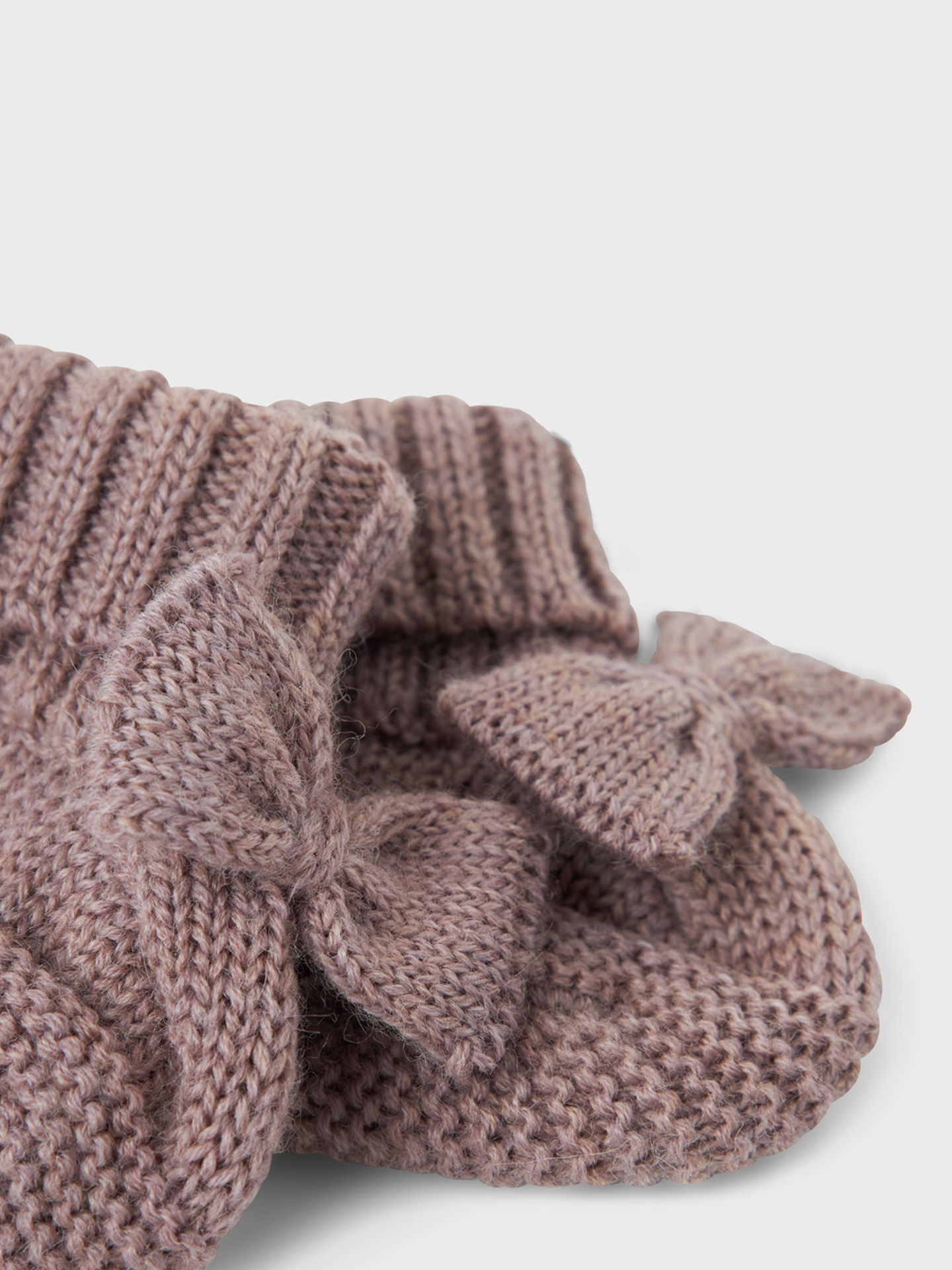 Wrilla Wool Knit Slippers