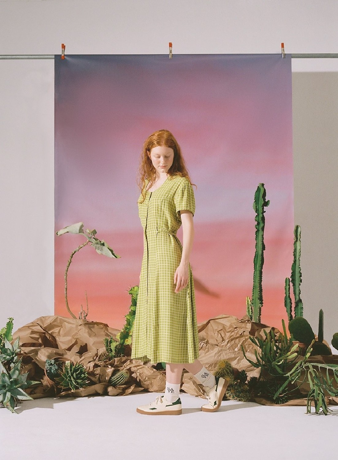 Saye Sneakers Modelo '89 Vegan Cactus