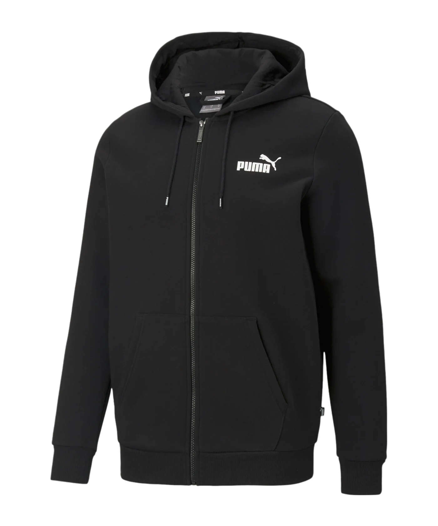 PUMA Essentials Logo Jacke Schwarz F01