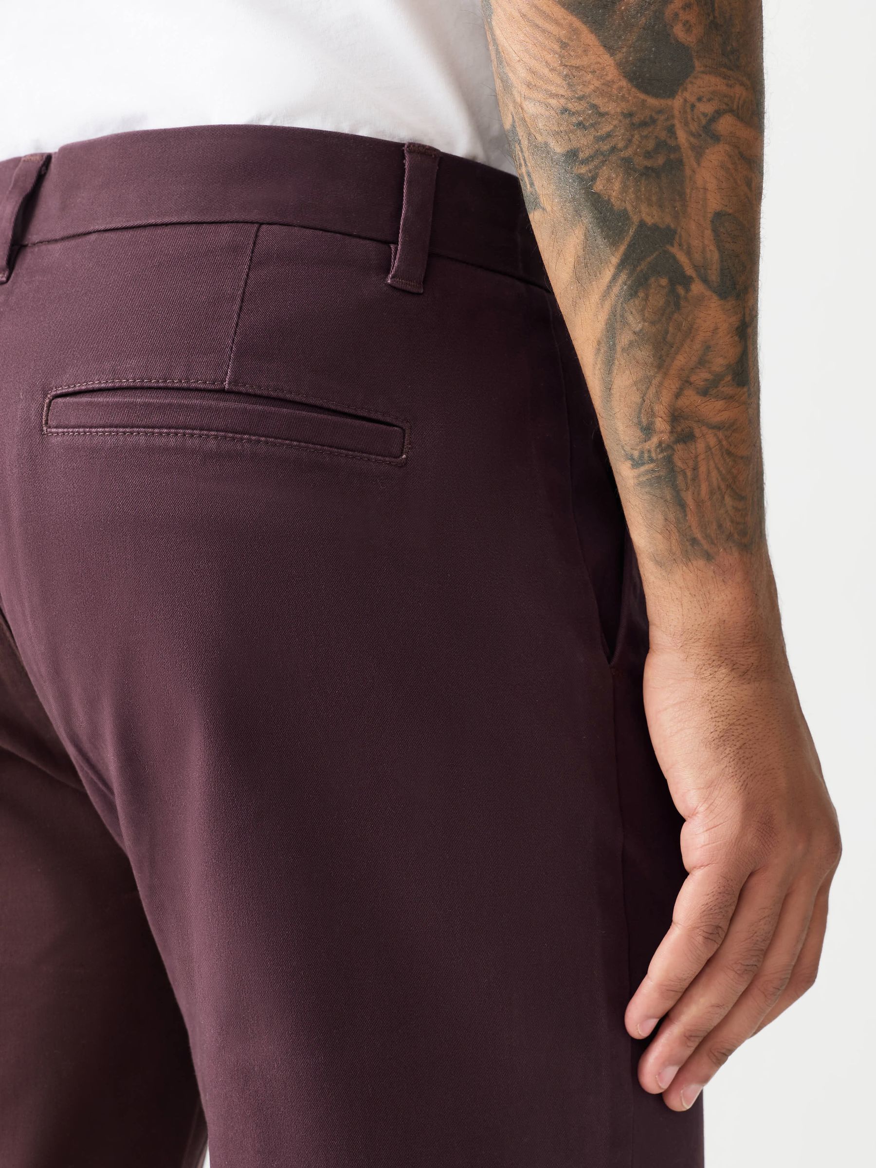Bruin - Straight fit - Stretchy chino