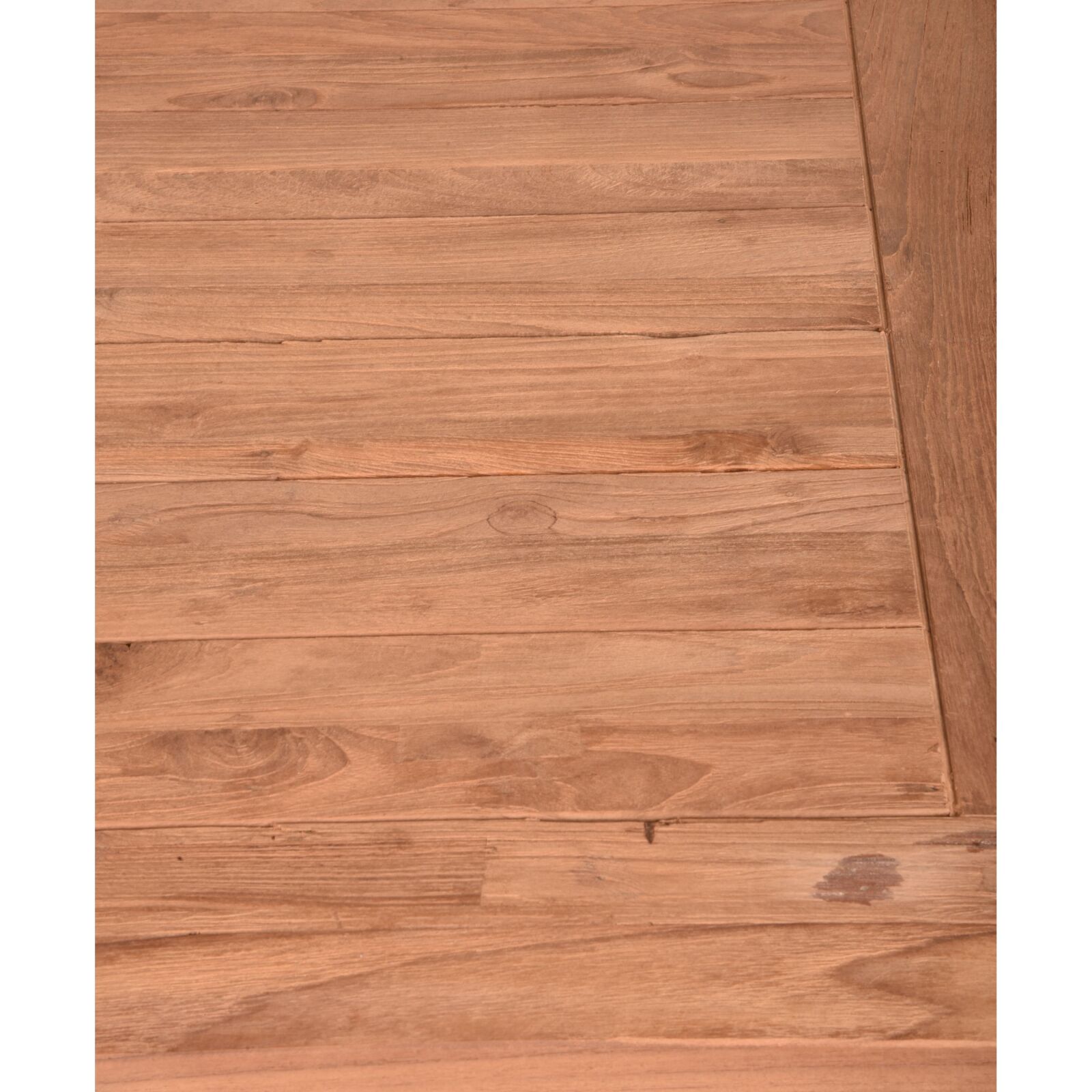 Tisch KISAR - natur - Teak massiv - 220 cm