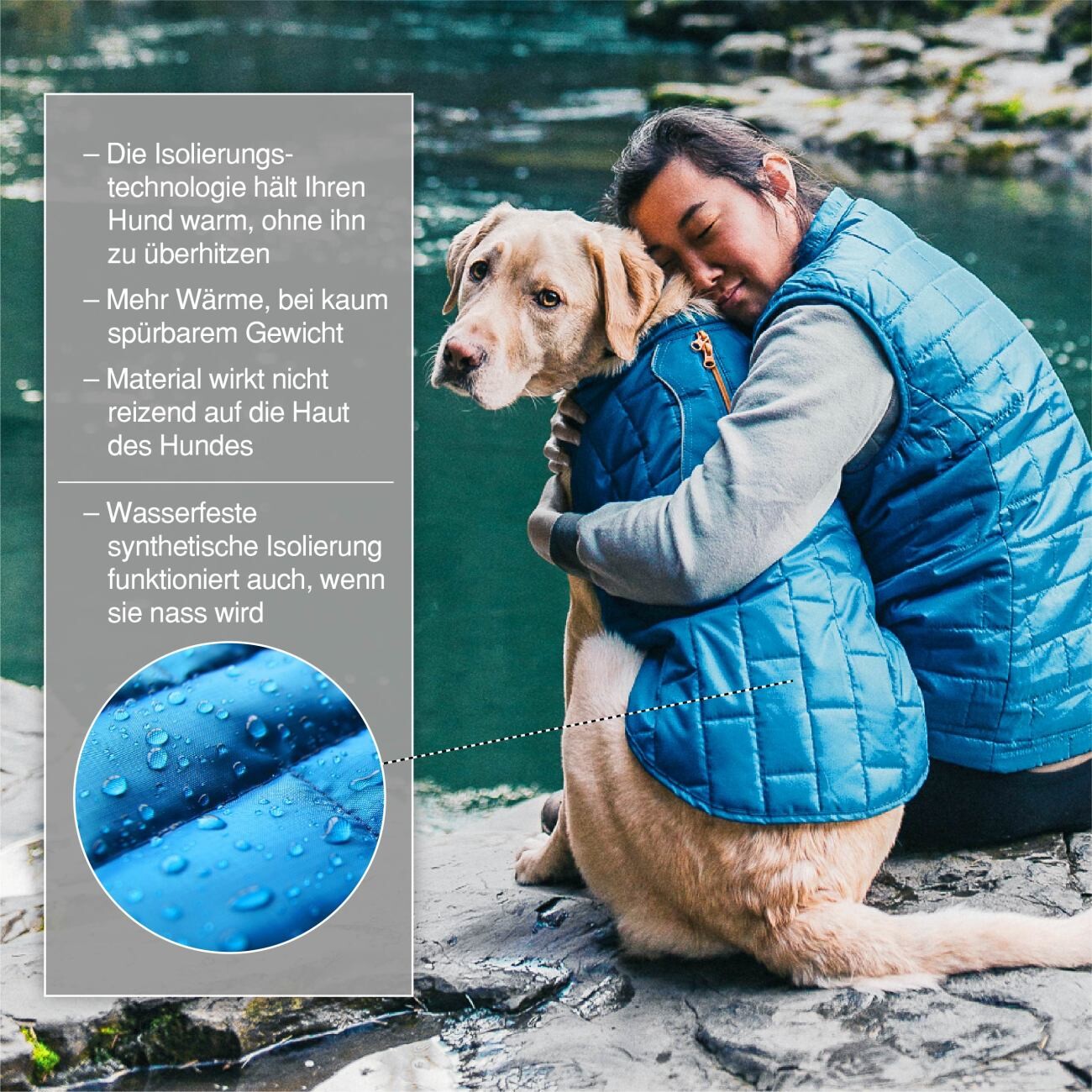 Kurgo Loft Hundejacke grau M