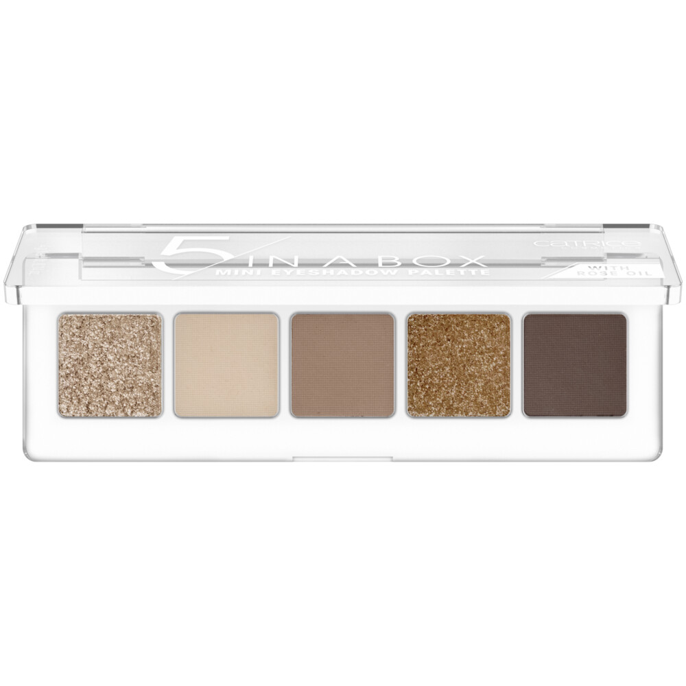 Catrice 5 In A Box Mini Eyeshadow Palette 010 Golden Nude Look4 gr
