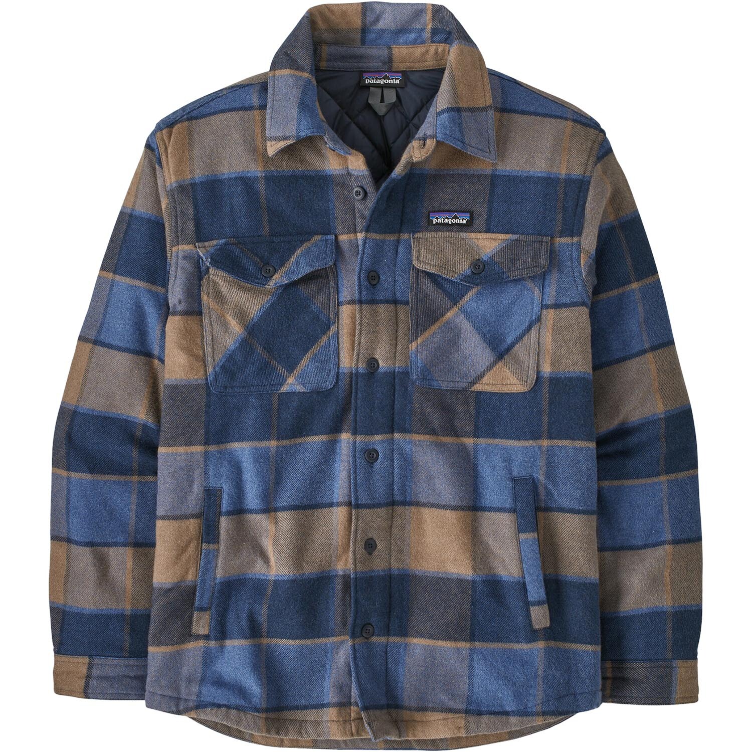 Patagonia Mens Lw Insulated Fjord Flannel Shirt