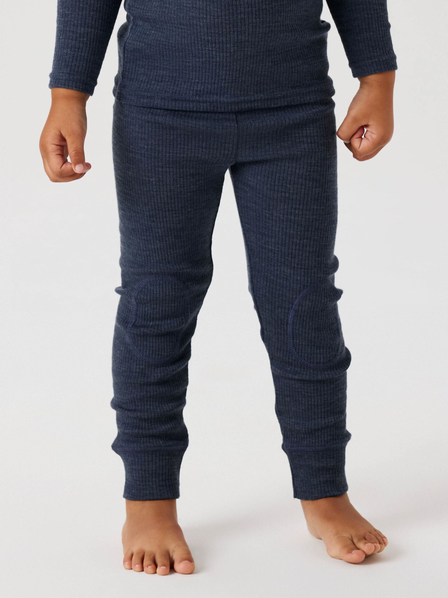 Wax Wool Rib Legging