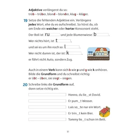 Hauschka Verlag Rechtschreiben und Diktate 3. Klasse