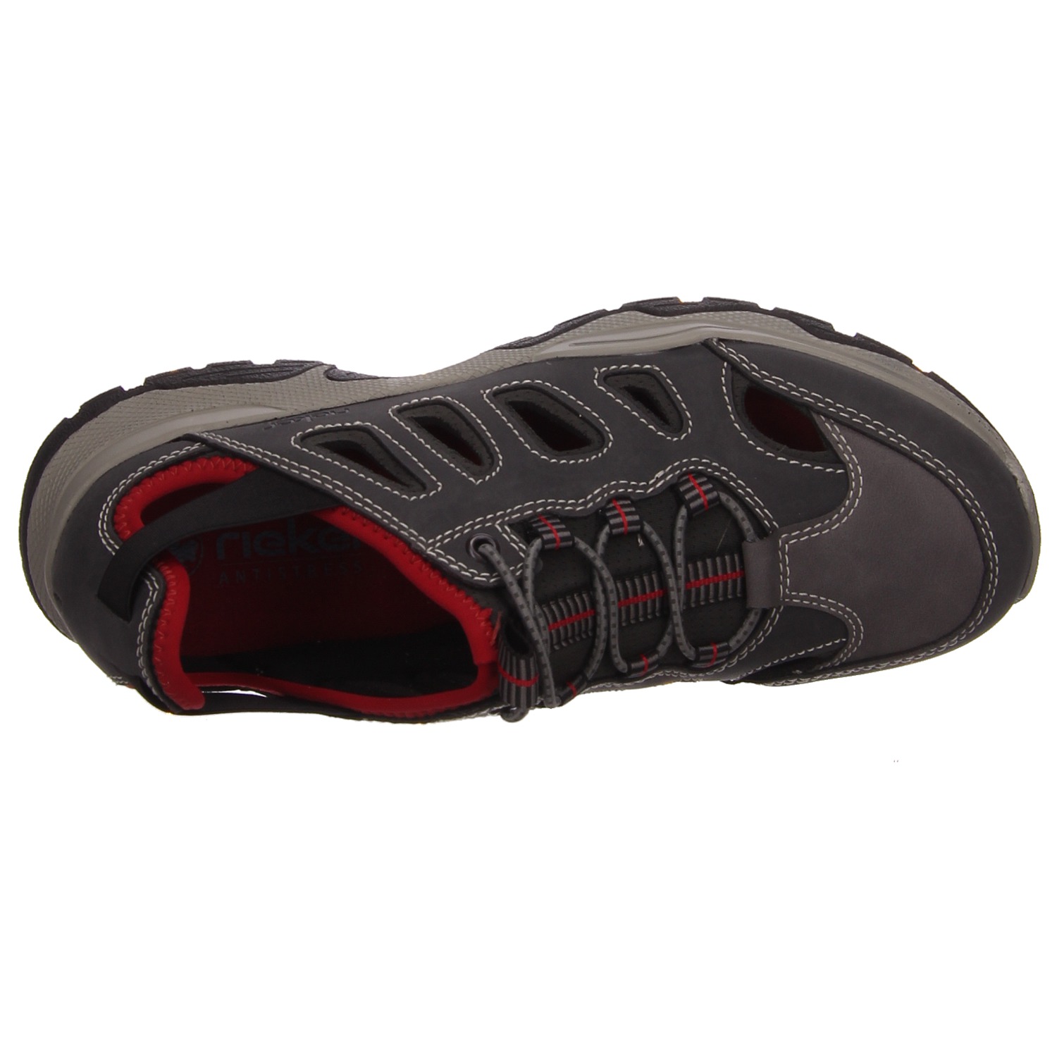 Rieker Slipper grau grau