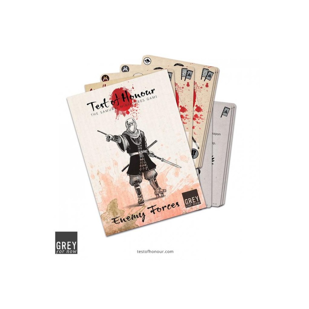 Test of Honour : Enemy Forces Cards