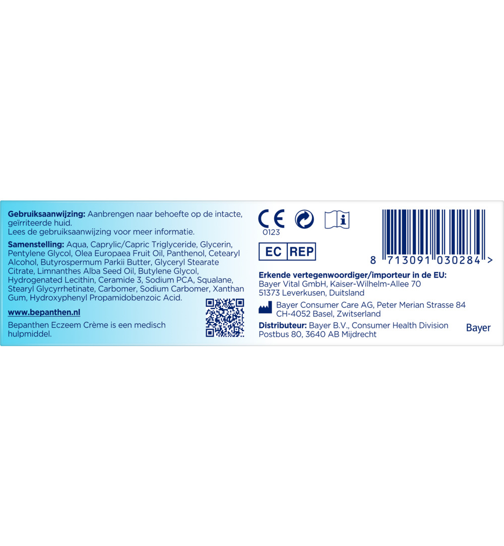 Bepanthen Eczeem creme (50 gr)