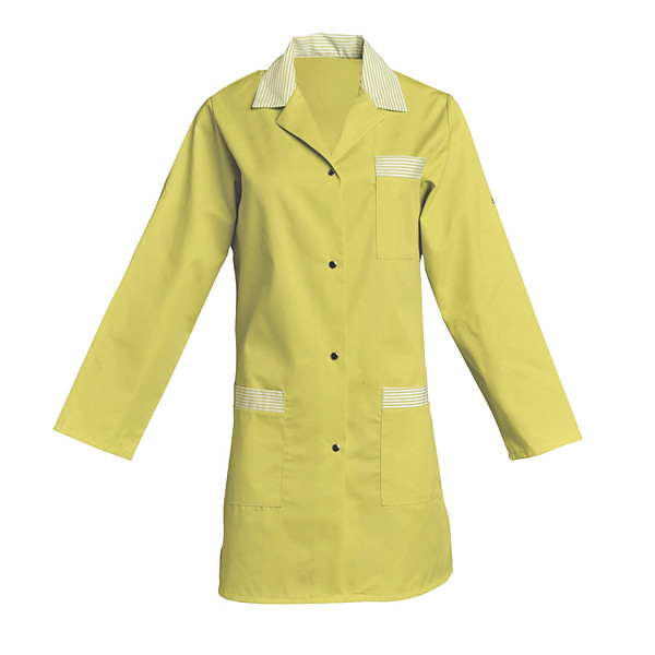 Tunique femme vert anis à manches réglables, taille 44/46