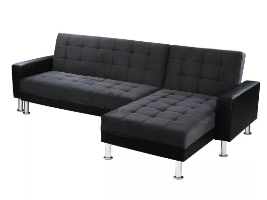 Canapé d'angle convertible et réversible 